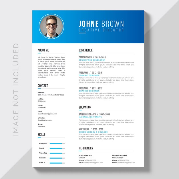 Bewerkbare cv-formaat download