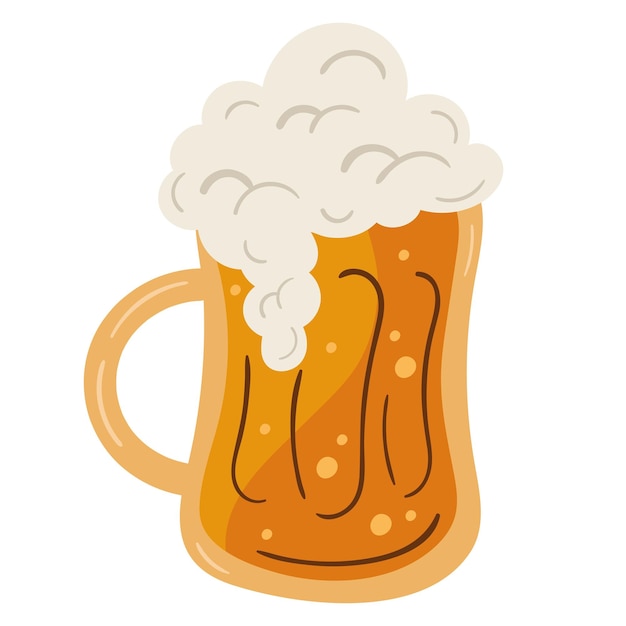 Gratis vector bierpotje drinken