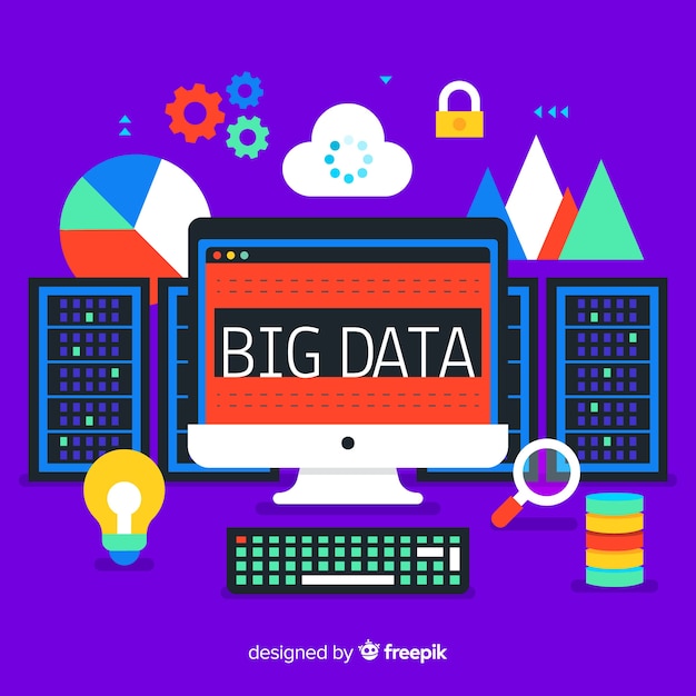 Gratis vector big data