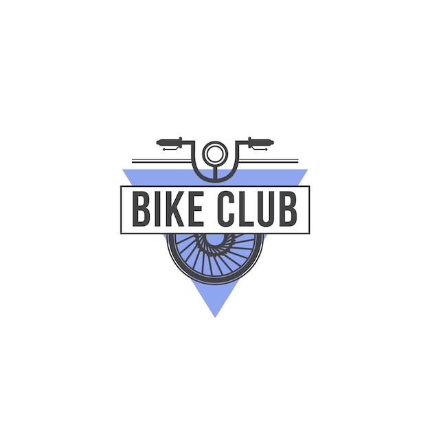 Bike club logo sjabloon