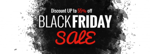 Black friday-poster of banner