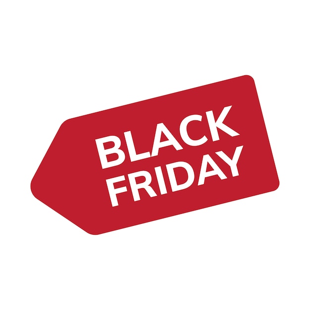 Black Friday-verkoopmarkering