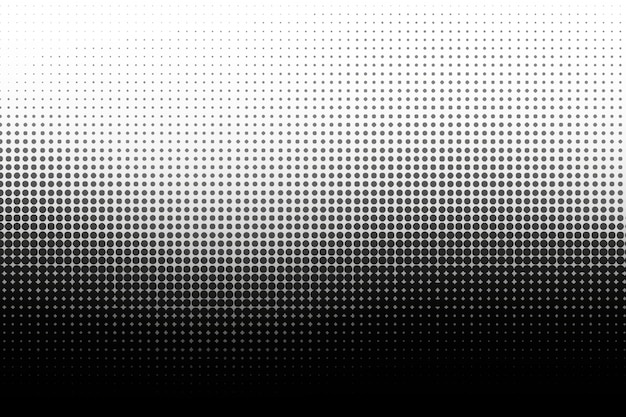 Black Wave halftone achtergrond