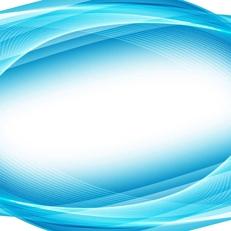 Gratis Vector blauw golvende achtergrondontwerp