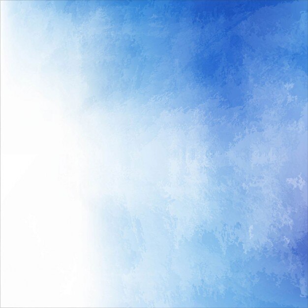 Gratis Vector blauwe aquarel achtergrond