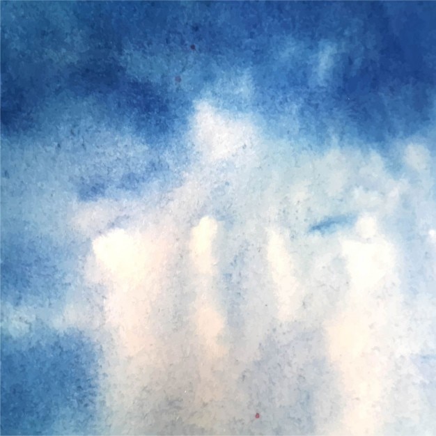 Blauwe aquarel achtergrond