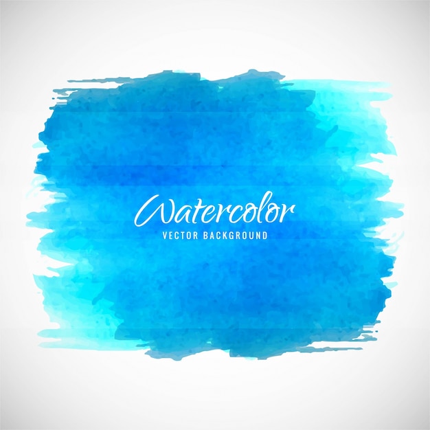 Blauwe aquarel achtergrond