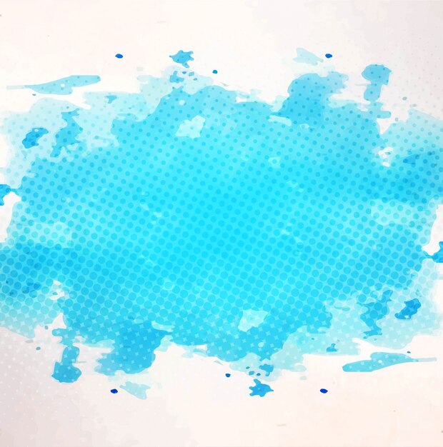 Blauwe aquarel achtergrond