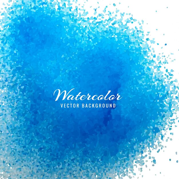 Gratis vector blauwe aquarel achtergrond