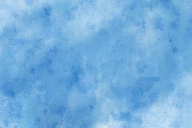 Blauwe aquarel textuur achtergrond