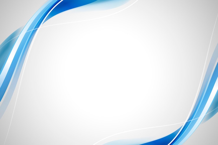 Gratis Vector blauwe curve frame sjabloon