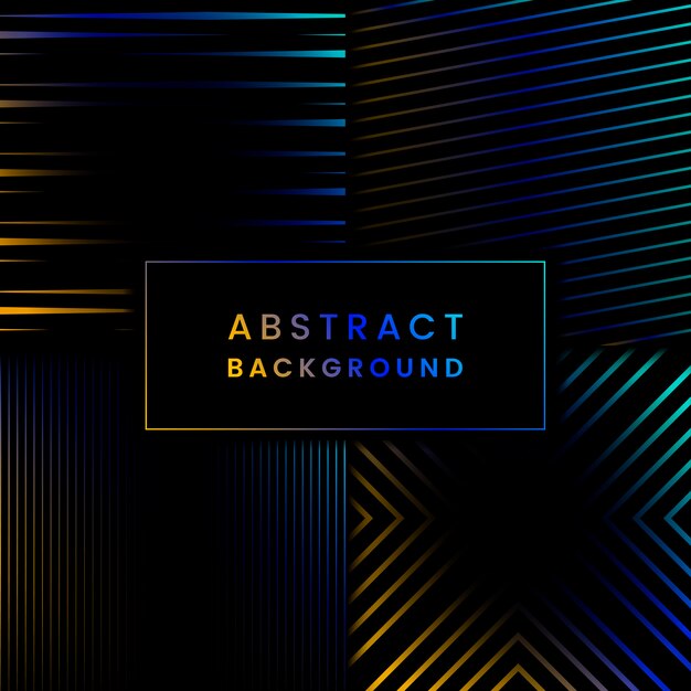 Blauwe en gele abstracte achtergrond vectorreeks