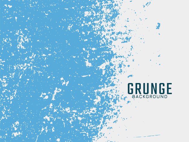 Blauwe en witte vuile grunge textuur achtergrond vector