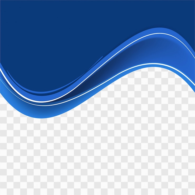 Gratis Vector blauwe golf achtergrond