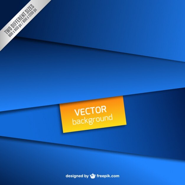 Gratis vector blauwe lagen achtergrond