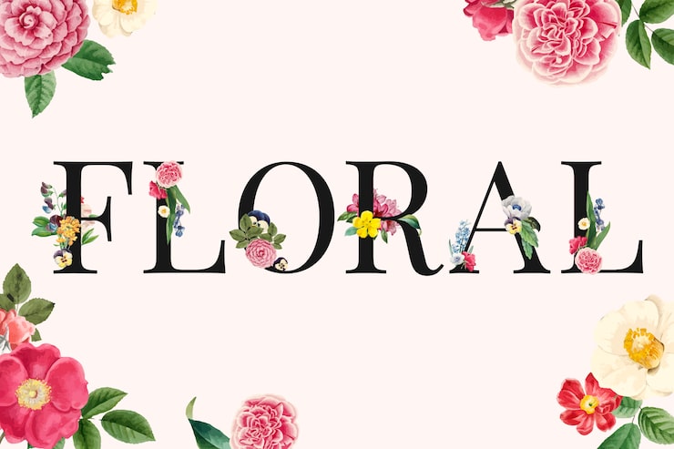 Gratis Vector bloemen achtergrond illustratie