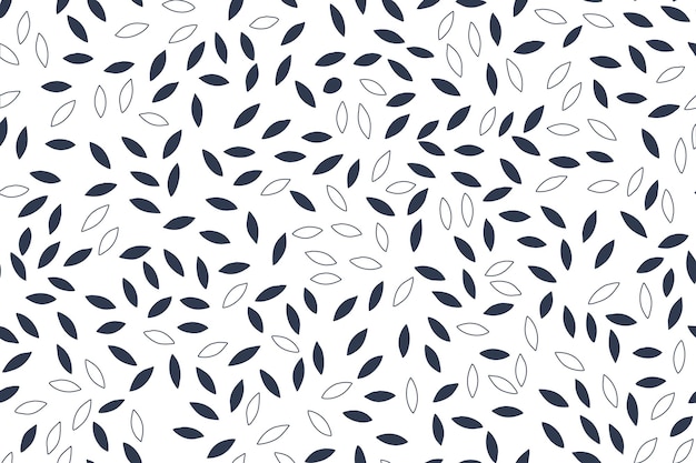 Bloemen blad naadloze patroon