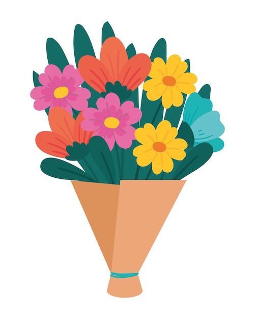 Gratis vector bloemen boeket natuur lente