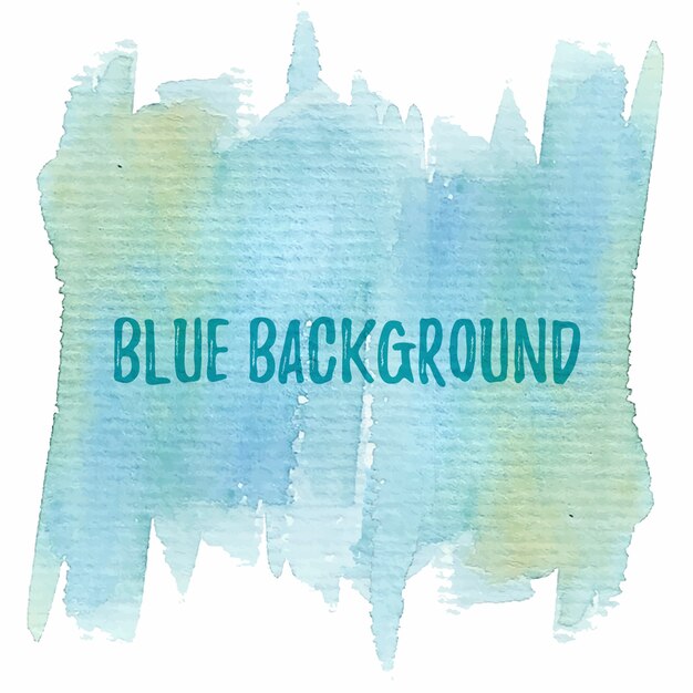 Blue aquarel achtergrond