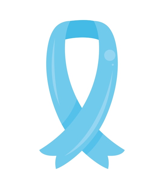 Gratis vector blue ribbon-campagne