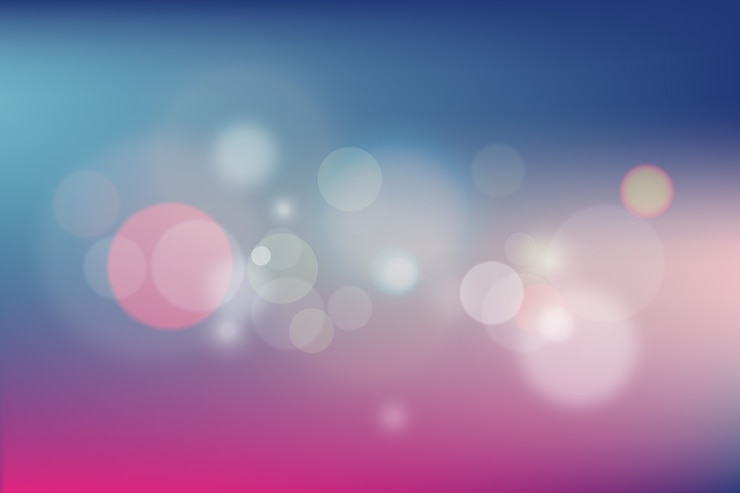 Gratis Vector bokeh-licht-effect op donkere achtergrond