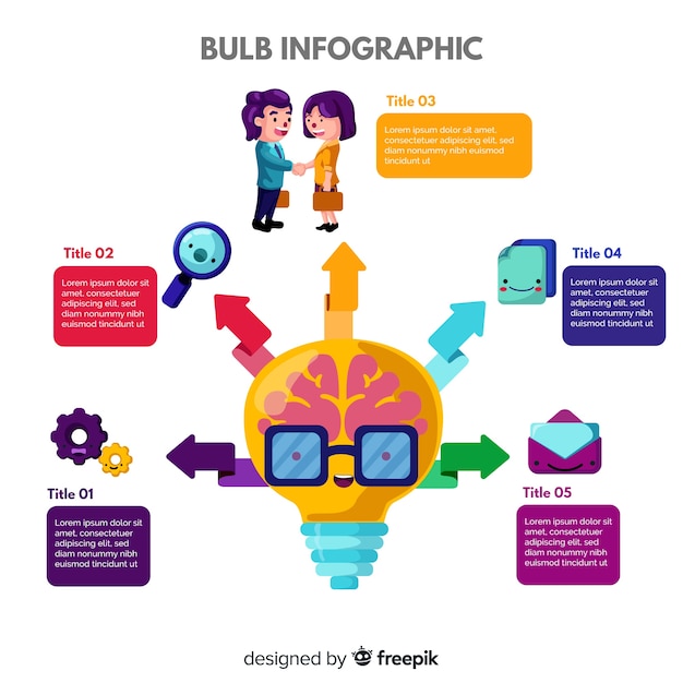 Gratis vector bol infographic