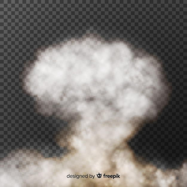 Bomb rook effect realistisch ontwerp