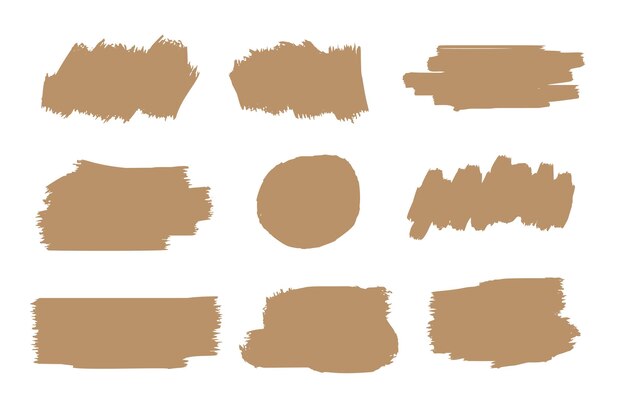 borstelstijl waterverf verf textuur in collectie