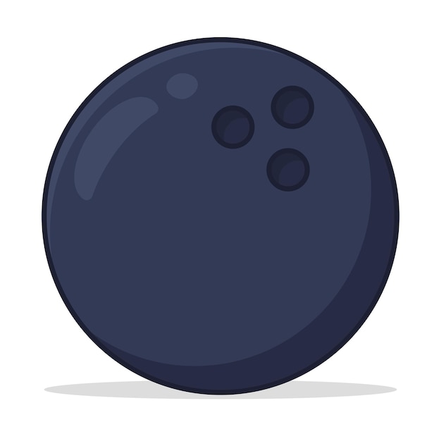 Gratis vector bowling ball