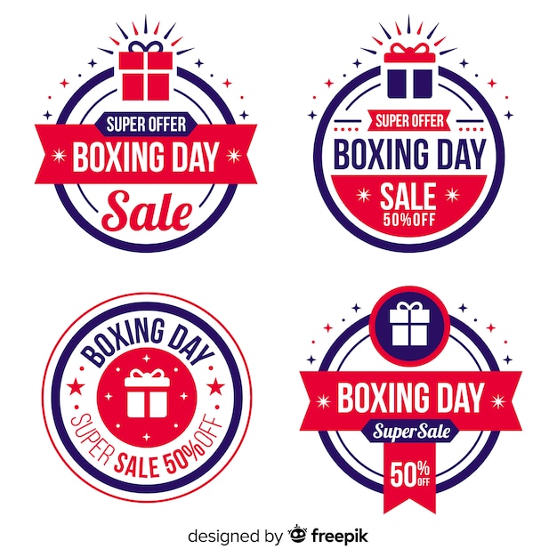 Boxing day koop badge collectie