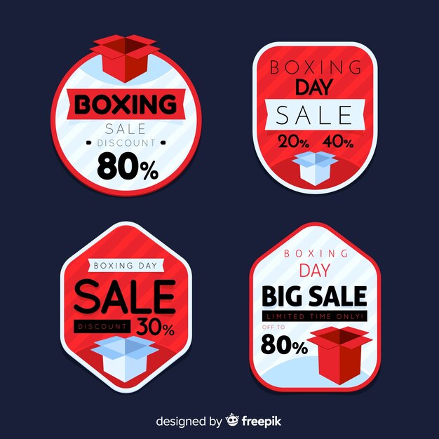 Boxing day koop badge collectie