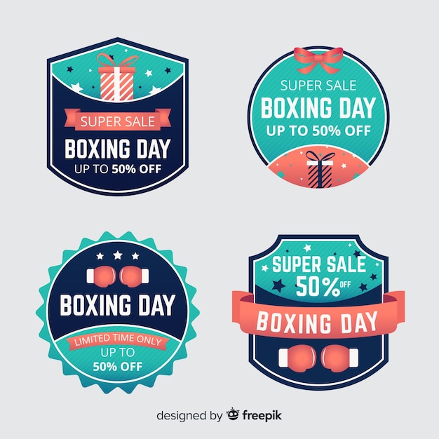 Boxing day koop badge collectie