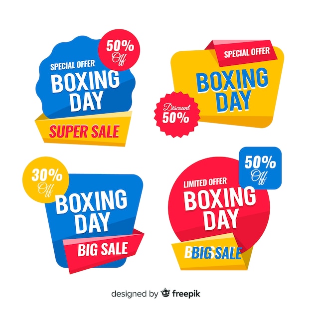 Boxing day koop badge collectie