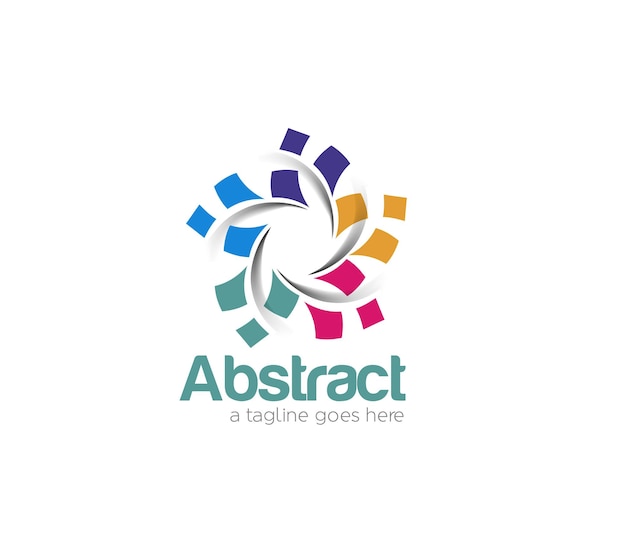 Branding Identiteit Corporate Abstract logo vector ontwerp