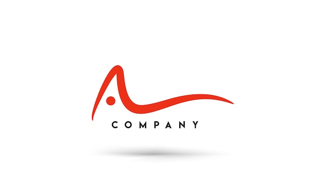 Gratis vector branding identiteit corporate vector logo a design.