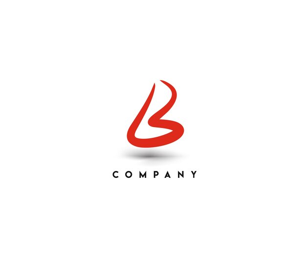 Branding identiteit Corporate Vector Logo B ontwerp.