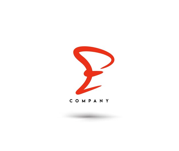 Branding identiteit Corporate Vector Logo E Design.