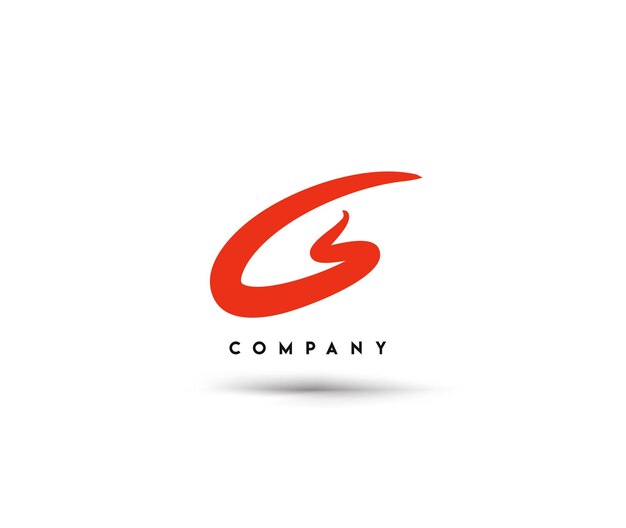 Branding identiteit Corporate Vector Logo G ontwerp.