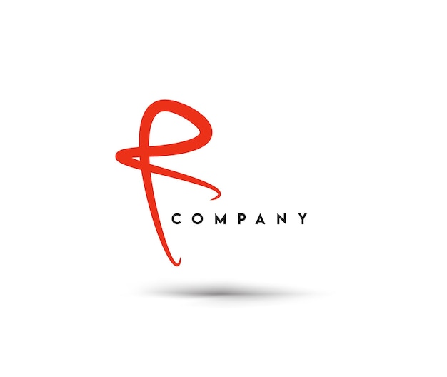 Branding identiteit Corporate Vector Logo R Design.