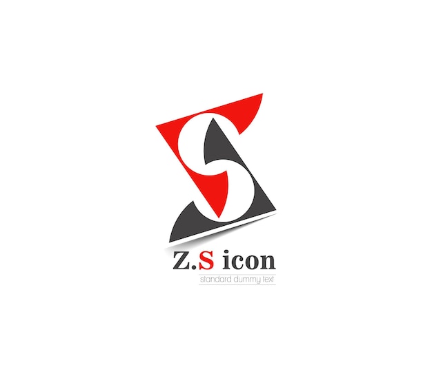 Branding Identiteit Corporate Vector logo ZS Design