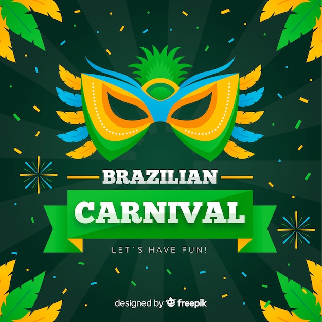 Braziliaanse carnaval achtergrond