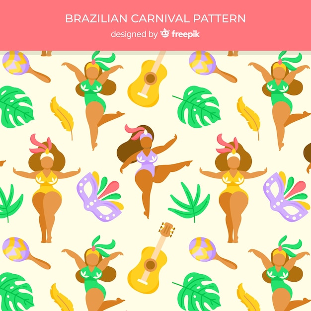 Braziliaanse carnaval achtergrond