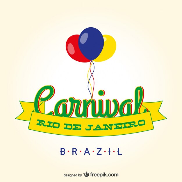 Brazilië carnaval banner