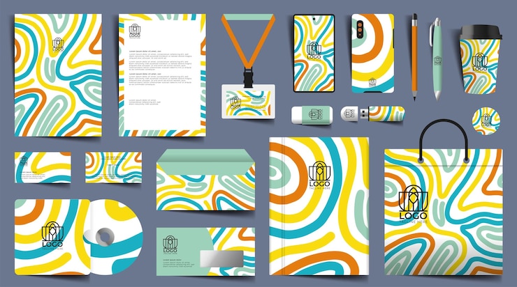 Gratis Vector briefpapierontwerp in vectorformaat