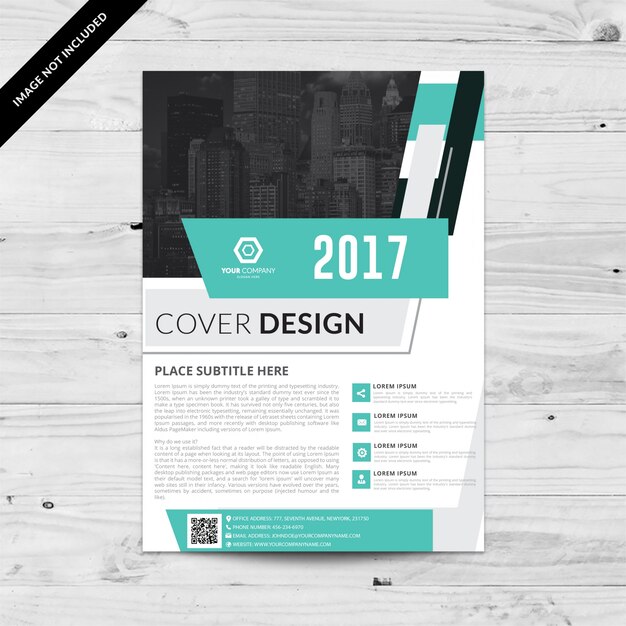 Brochure template ontwerp