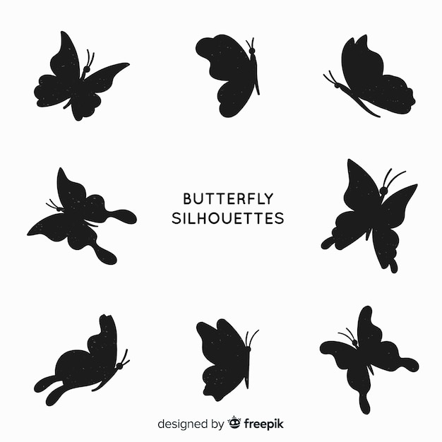 Butterfly silhouet pack