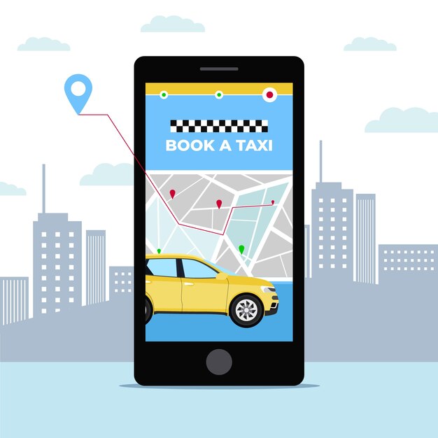 Cab app-concept
