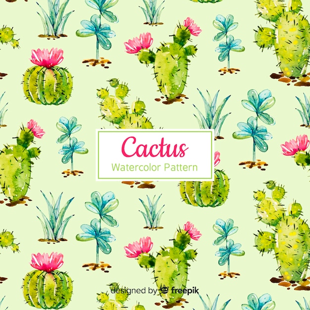 Cactus patroon collectie