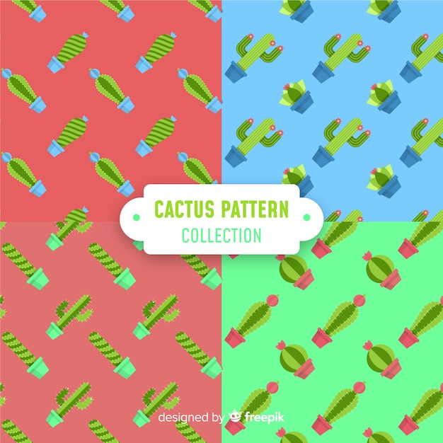 Cactus patroon collectie