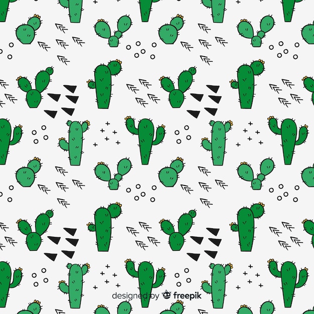 Cactus patroon